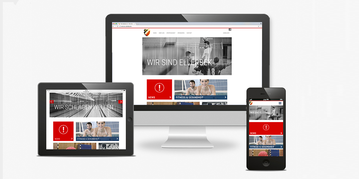 Neue Website des TSV Ellerbek online!